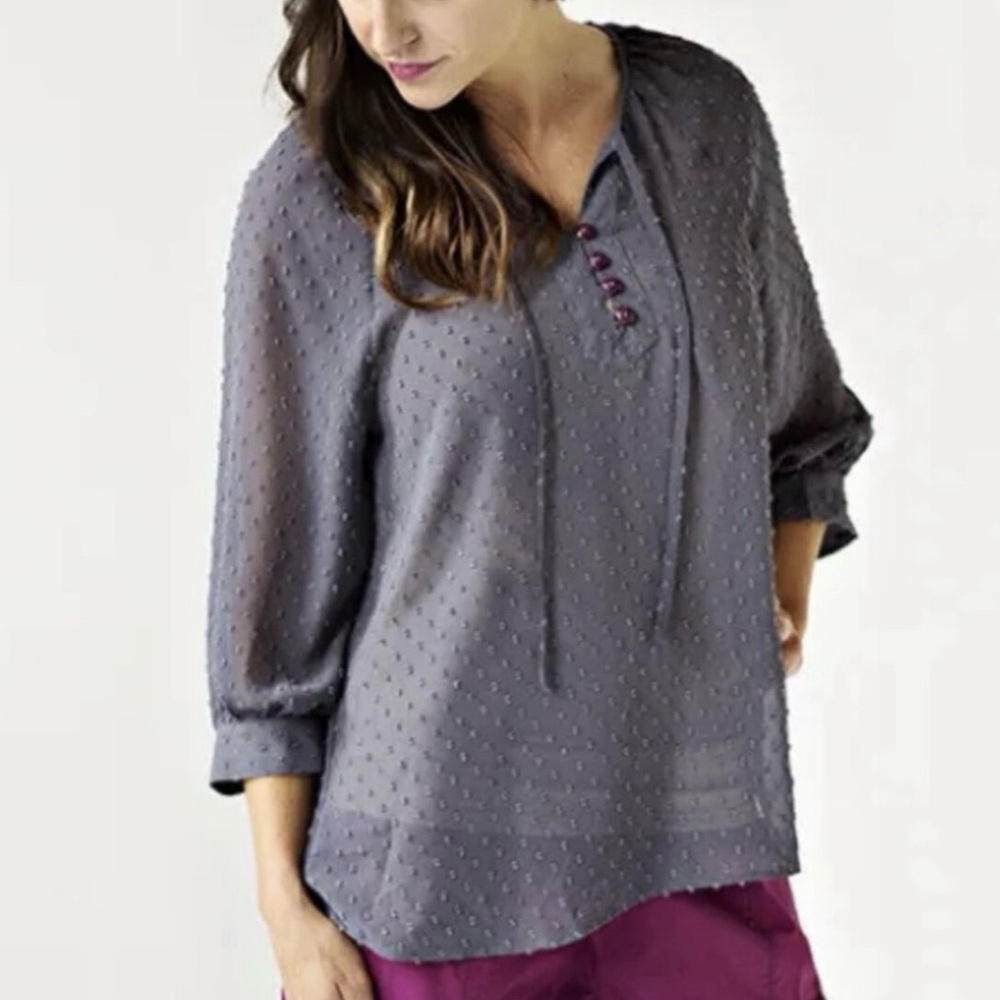Matilda Jane Paint By Numbers Castlerock Gray Top